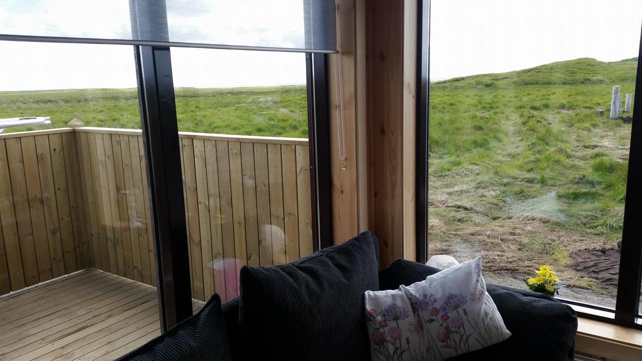 Hekla Cabin 3 Volcano And Glacier View Hella Exterior foto
