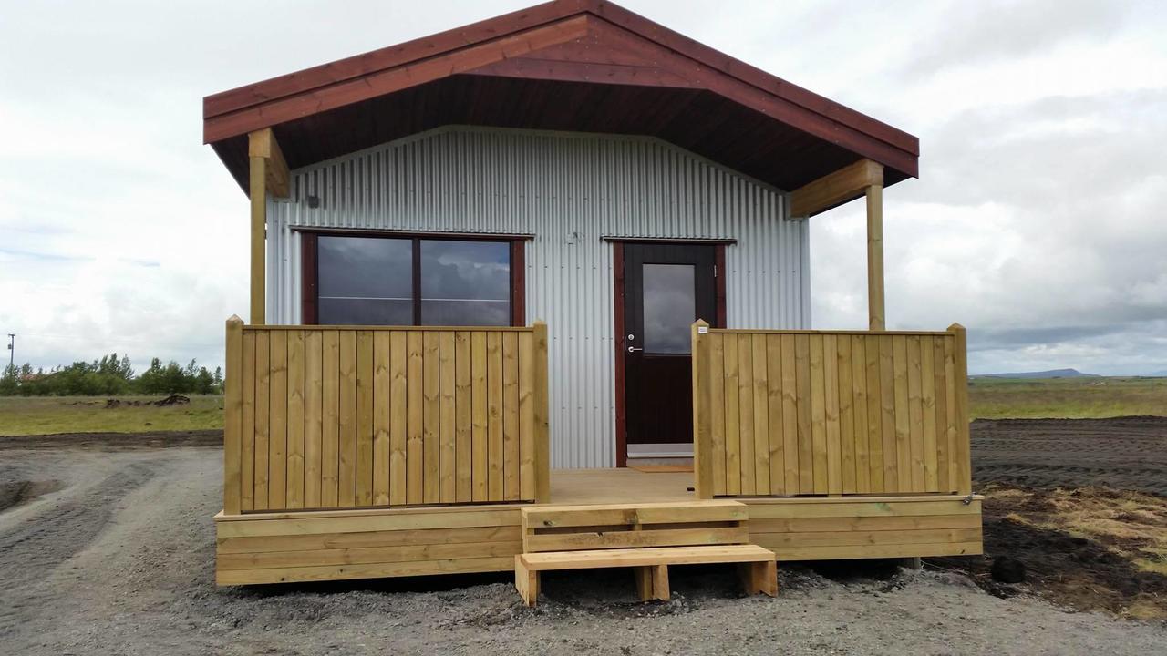 Hekla Cabin 3 Volcano And Glacier View Hella Exterior foto