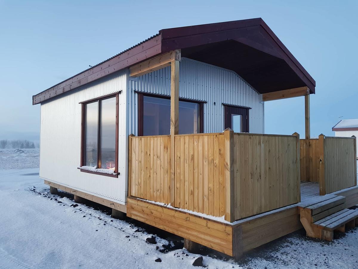 Hekla Cabin 3 Volcano And Glacier View Hella Exterior foto