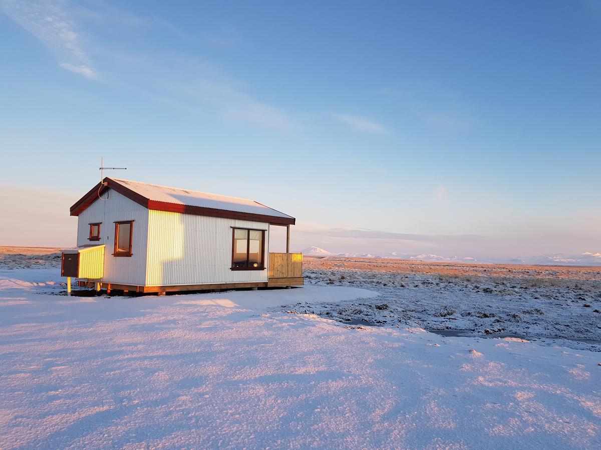 Hekla Cabin 3 Volcano And Glacier View Hella Exterior foto